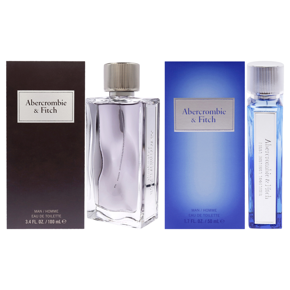 First Instinct Together Kit by Abercrombie and Fitch for Men - 2 Pc Kit